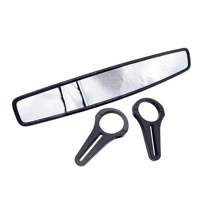 15-Inch Wide Convex Center Mirror with 1.75-Inch Clamp for UTV & SXS