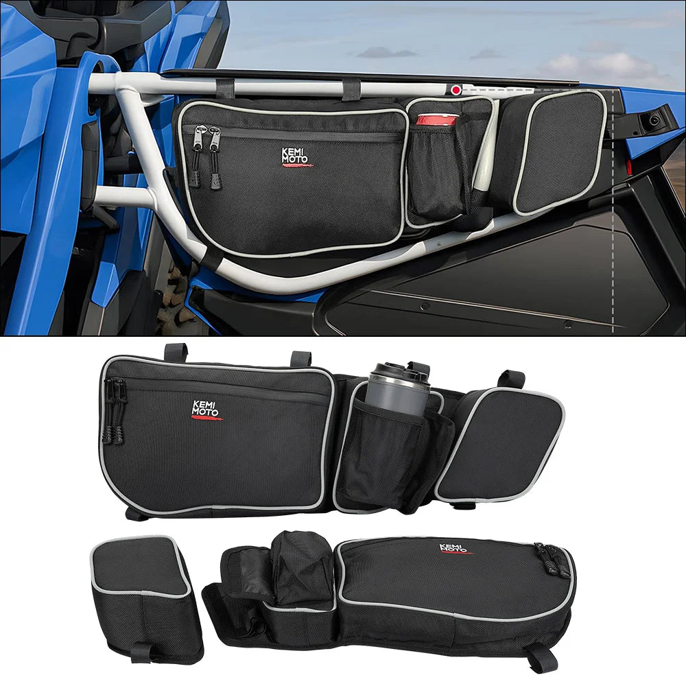 Side Door Storage Bags with Knee Pads, 2/4-Door for Can-Am Maverick X3 (2017–2026)