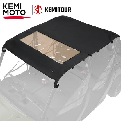 KEMIMOTO Canvas Soft Roof Top, 4-Seat Crew for Polaris Ranger XP 1000, Ranger 1000 & Ranger XP 900