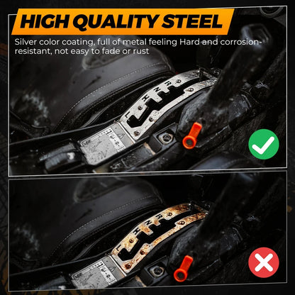 Stainless Steel Shift Gate Plate for Can-Am Maverick X3 (2017–2025)