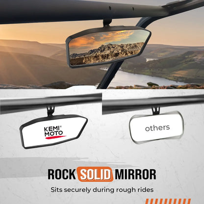 Panoramic Center Rear View Mirror for Can-Am Maverick Trail, Maverick Sport & Commander