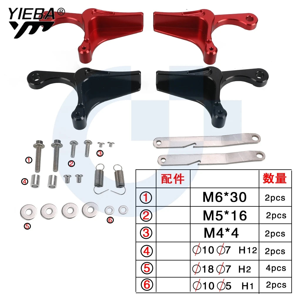Billet Aluminum Door Handle Set, Left and Right for Can-Am Maverick X3 (2017–2024)