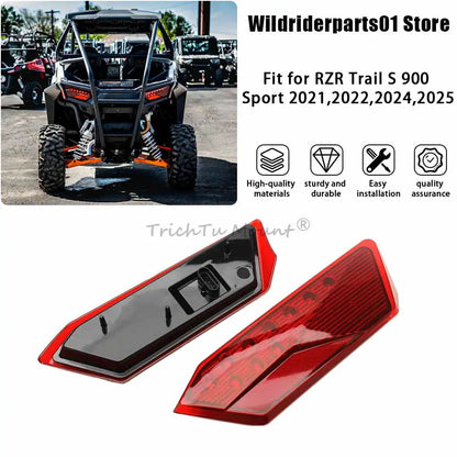 LED Rear Tail Lights, Left and Right for Polaris RZR Trail (2021–2025)
