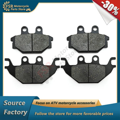 Replacement Brake Pads (2 Pairs) for Kawasaki Mule Pro (2015–2026)