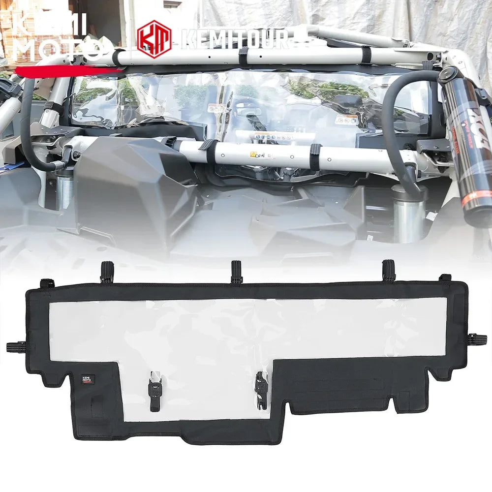 PVC Soft Rear Windshield Back Window for Can-Am Maverick X3 (2017–2025)