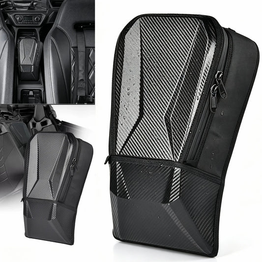 Waterproof Between-Seat Console Storage Bag, Large Capacity for UTV & SXS