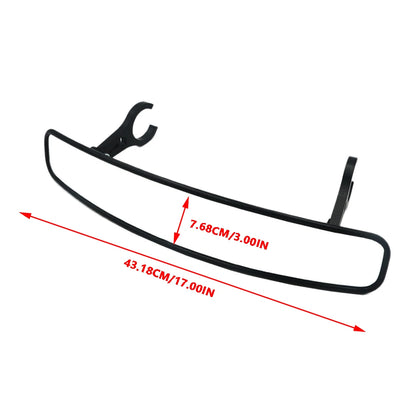 KEMIMOTO Side Mirrors for 1.75–2 Inch Pro-Fit Profiled Cage for Polaris Ranger XP 1000, Ranger 1000 & More