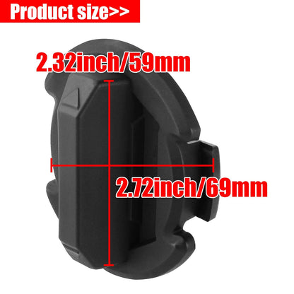 Twist-Lock Floor Drain Plugs (Set of 4) for Polaris RZR XP 1000, RZR 900 & More