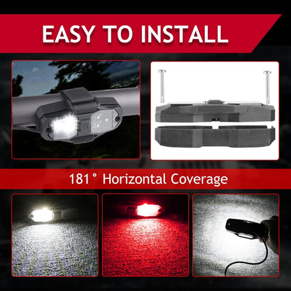 12V LED Interior Dome Light with Roll Bar Mount for UTV & SXS