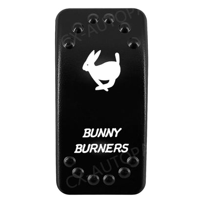 Waterproof Backlit Rocker Switch, 20A 12V for UTV & SXS