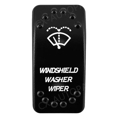 Waterproof Backlit Rocker Switch, 20A 12V for UTV & SXS