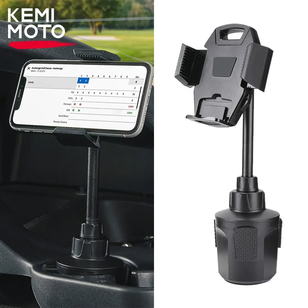 Universal ABS Cup Holder with Phone Mount for UTV & SXS