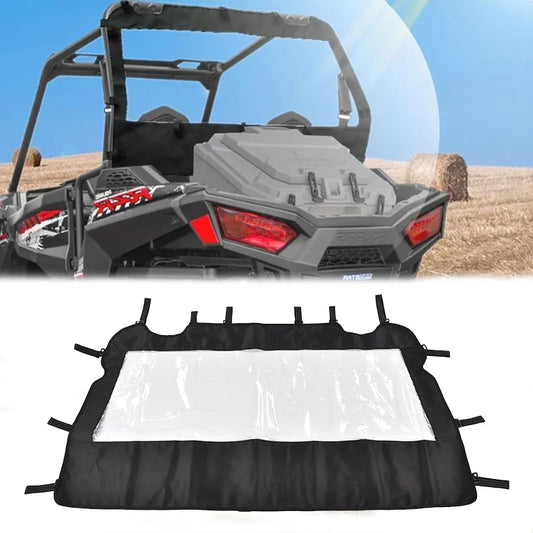 Soft Rear Window Dust Panel for Polaris RZR XP 1000 & RZR XP Turbo