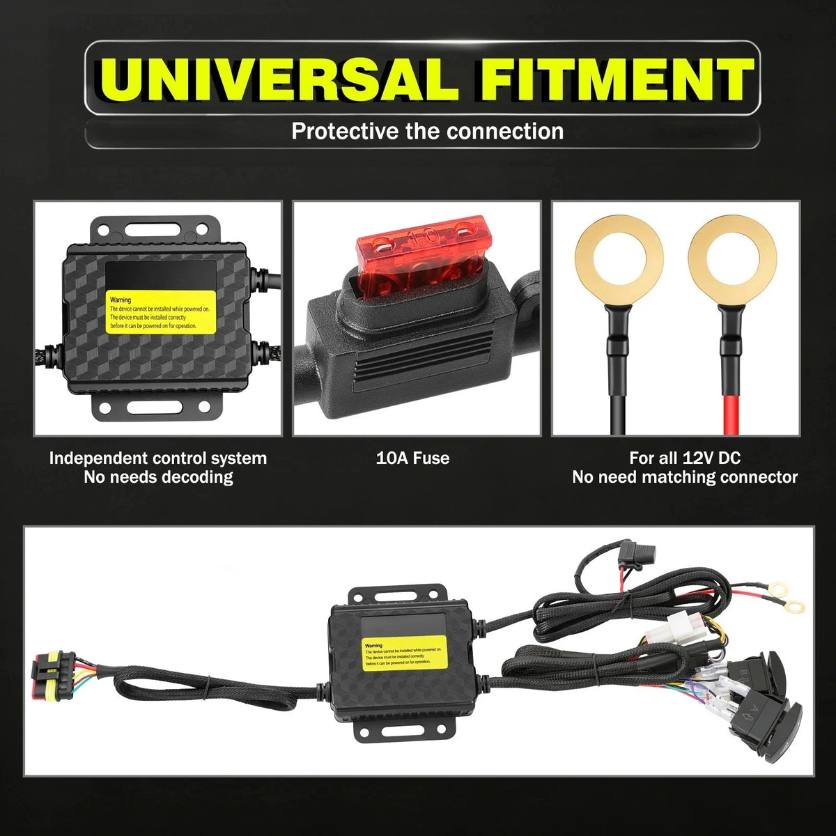 Self-Canceling Street Legal Turn Signal and Horn Kit for UTV & SXS