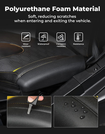 PU Foam Seat Side Thigh Cushion Pad for Can-Am Maverick X3 & Maverick R