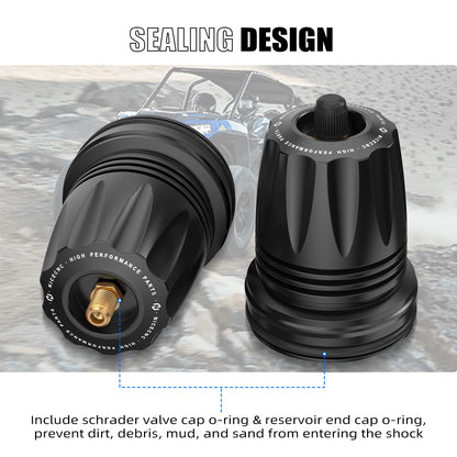 Shock Nitrogen Reservoir End Caps for UTV & SXS