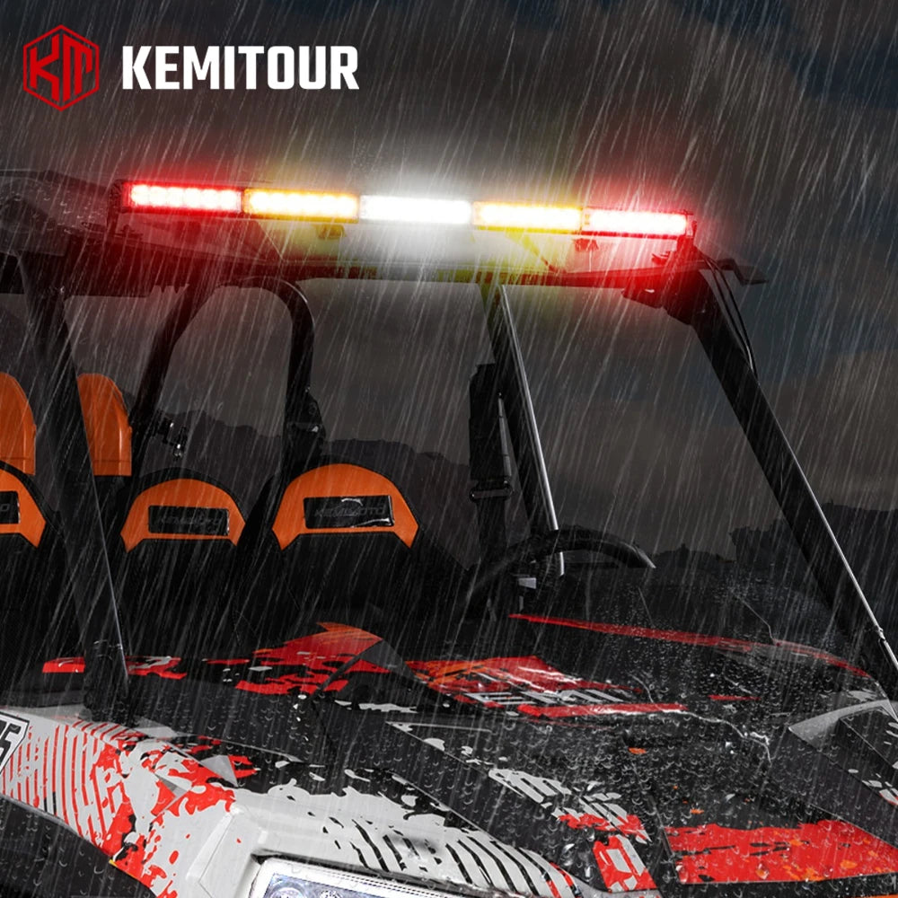LED Chase Light Bar with Brake, Reverse and Turn Signals for UTV & SXS