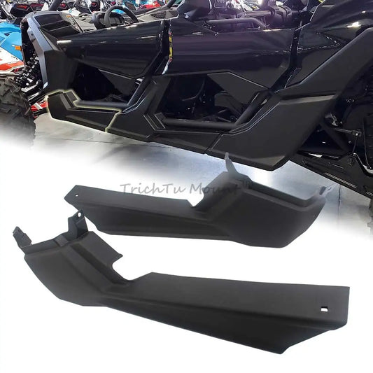 4-Seat Front Door Lateral Panel Kit, ABS Matte Black for Can-Am Maverick X3 (2017–2023)