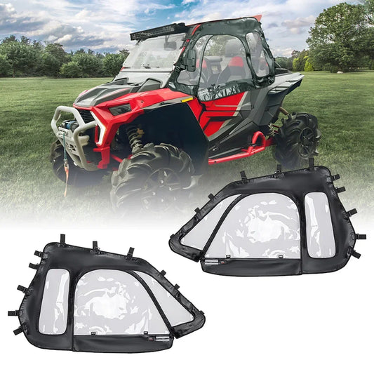 Soft Upper Door Cab Enclosures, 2-Door for Polaris RZR XP 1000, RZR XP Turbo & RZR 900