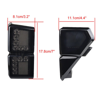 Plug-and-Play LED Tail Lights with Brake Function for Polaris Ranger XP 1000 (2018–2021)