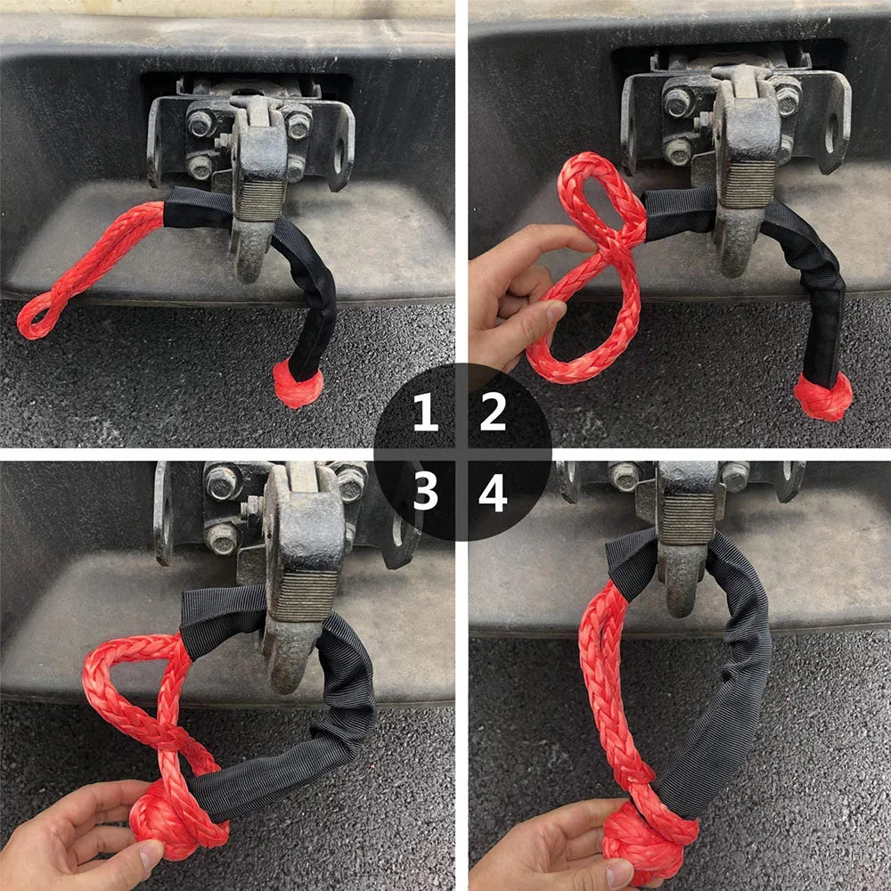 Synthetic Soft Shackle, 37,400 lb for UTV & SXS