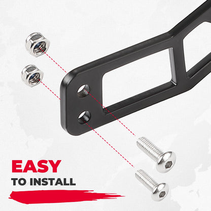 Stainless Steel Door Handle Latches, Black for Can-Am Maverick X3 (2017–2025)