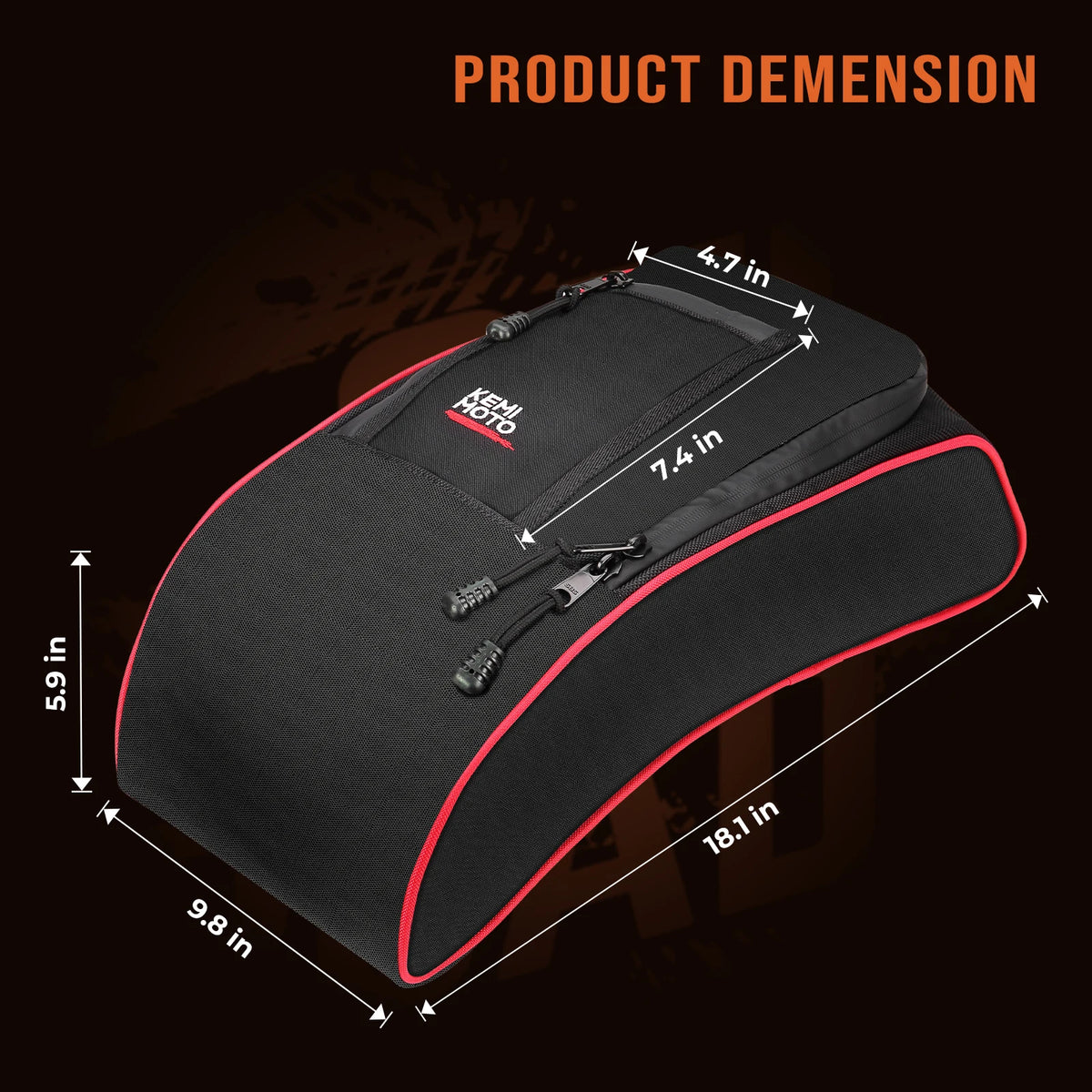 Center Console Shoulder Storage Bag for Can-Am Maverick X3 (2017–2023)