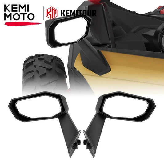 OEM-Style Door-Mounted Side Mirrors for Can-Am Maverick X3 (2017–2025)