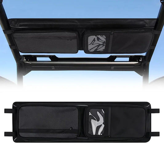 Waterproof Overhead Roof Storage Bag with Phone Holder for Polaris RZR XP 1000 & RZR XP Turbo