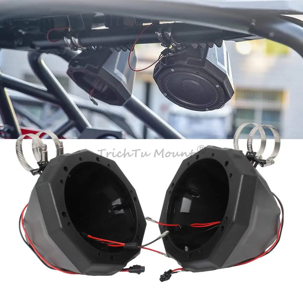 6.5-Inch Speaker Enclosure for 1.5–2 Inch Roll Bars for UTV & SXS