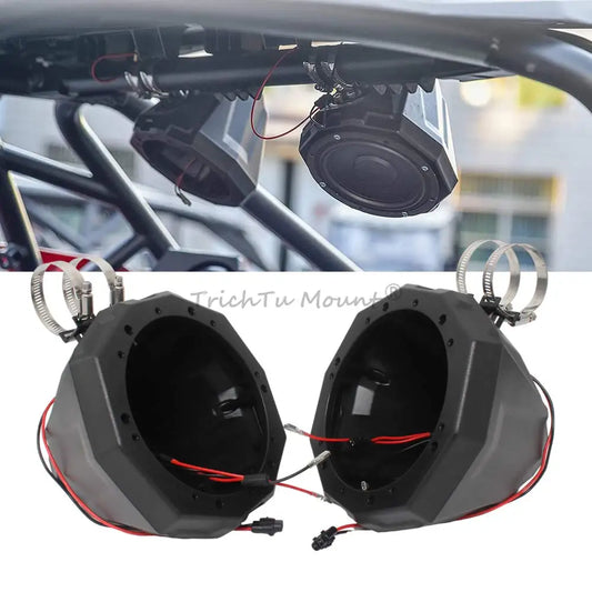 6.5-Inch Speaker Enclosure for 1.5–2 Inch Roll Bars for UTV & SXS