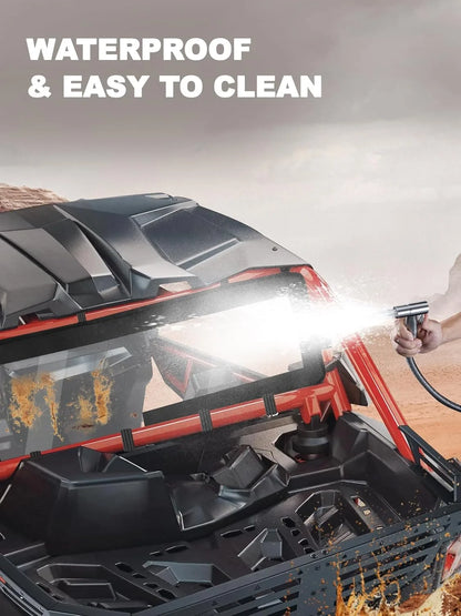 Soft Clear Rear Windshield Back Window for Can-Am Maverick X3 (2017–2024)