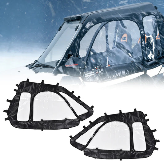 Clear PVC Side Door Windows for Polaris RZR XP 1000 & RZR XP Turbo