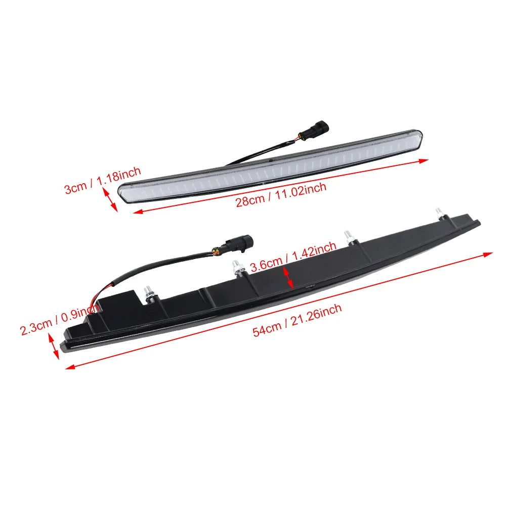 Front LED Accent Light and Center Tail Light Kit for Polaris RZR XP 1000 (2024–2025)