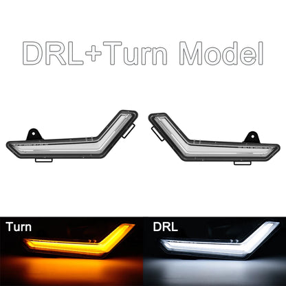 Sequential Flowing LED Turn Signal DRLs for Can-Am Defender & Commander