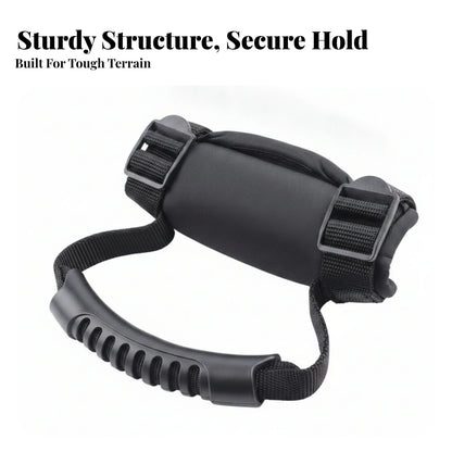 Padded Roll Cage Grab Handle with Adjustable Straps for UTV & SXS