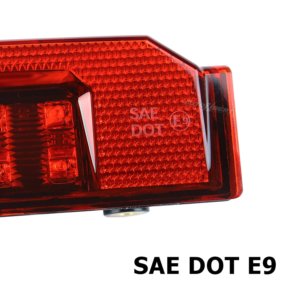 Red LED Rear Tail Lights, DOT SAE (Pair) for Polaris Ranger 570, Ranger XP 900 & Ranger XP 1000