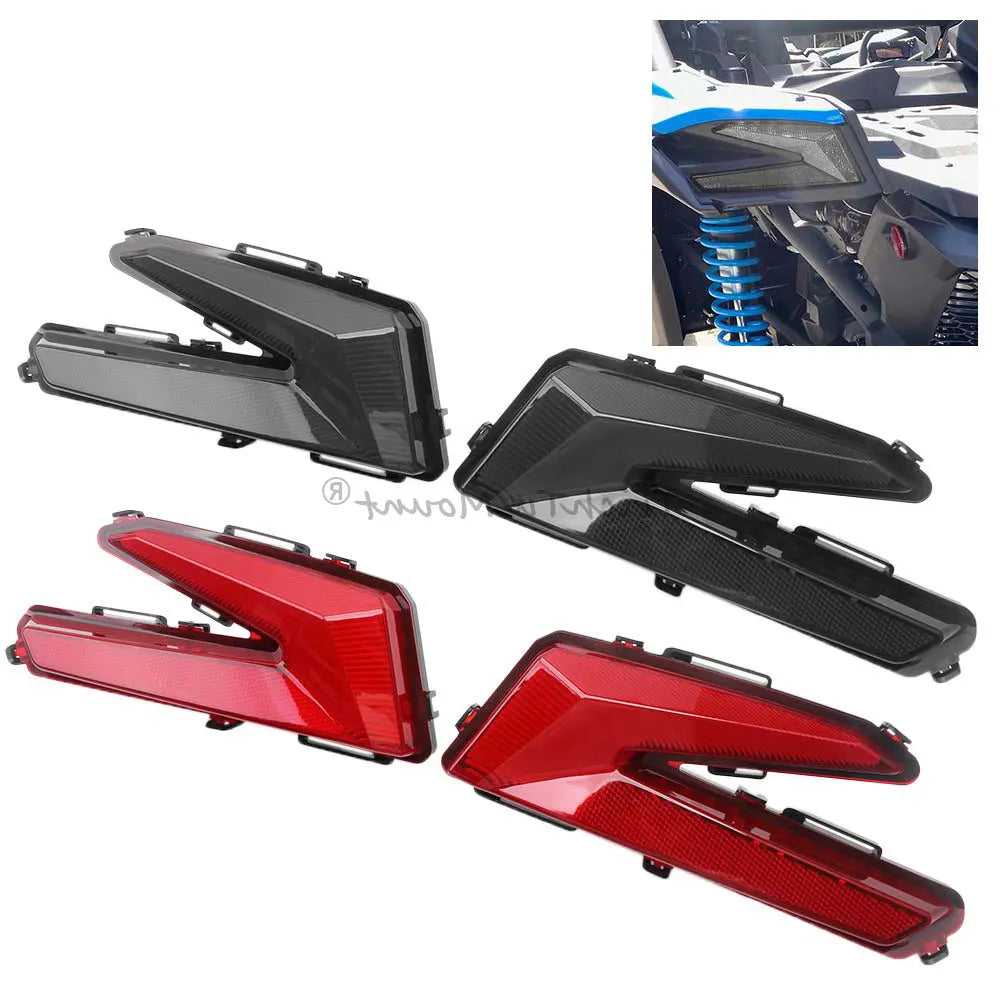 PMMA LED Tail Light Assembly (Pair) for Can-Am Maverick X3 (2018–2026)