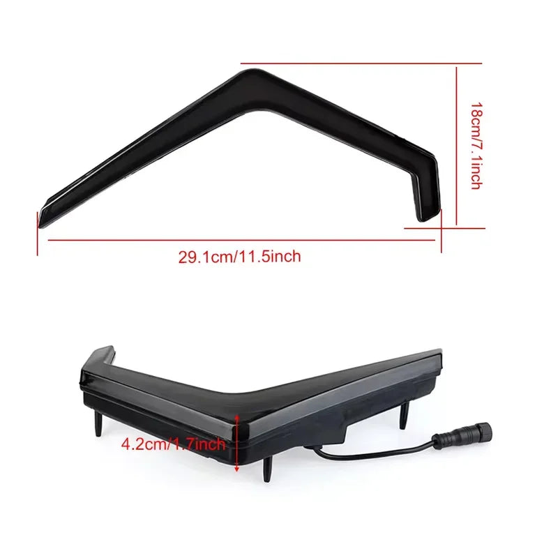 RGB Front Fang Signature Lights with Turn Signals for Polaris RZR XP 1000 & RZR XP Turbo