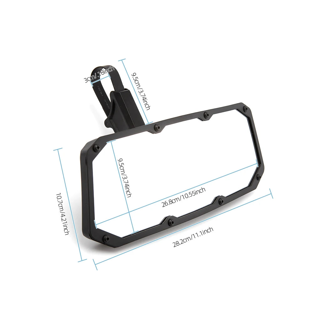 1.75–2 Inch Roll Cage Side Mirrors for UTV & SXS