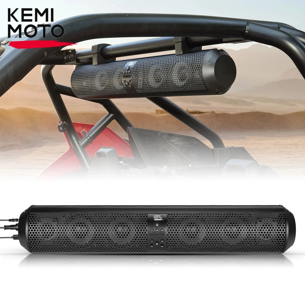 Waterproof RGB Bluetooth Sound Bar for UTV & SXS
