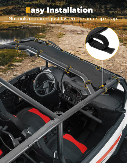 1680D Overhead Roof Storage Bag, Anti-Sag for Polaris RZR XP 1000 (2024–2026)