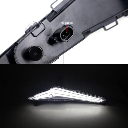 Front LED Fang Lights, White DRL for Can-Am Maverick R (2024–2026)