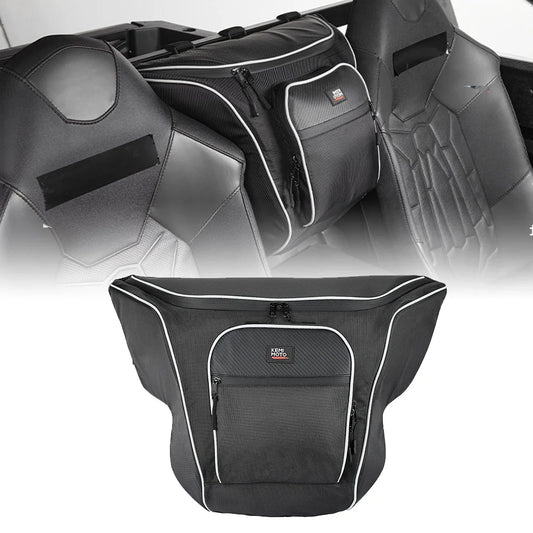 KEMIMOTO 12L Behind-Seat Tool Storage Bag for Polaris General (2016–2026)