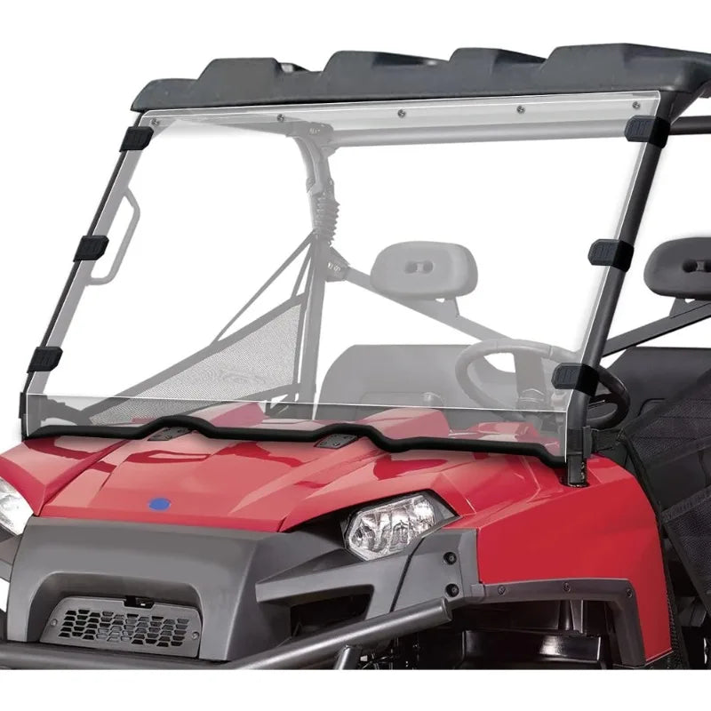 Hard-Coated Polycarbonate Full Front Windshield for Polaris Ranger 570 (2014–2026)
