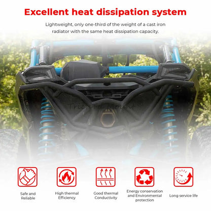 LED Tail Light Assembly, PMMA Lens (Pair) for Can-Am Maverick X3 (2021–2025)