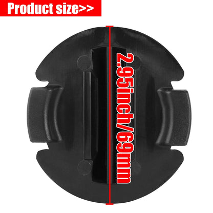 Twist-Lock Floor Drain Plugs (Set of 4) for Polaris RZR XP 1000, RZR 900 & More
