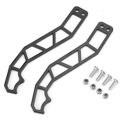 Stainless Steel Door Handle Latches, Black for Can-Am Maverick X3 (2017–2025)