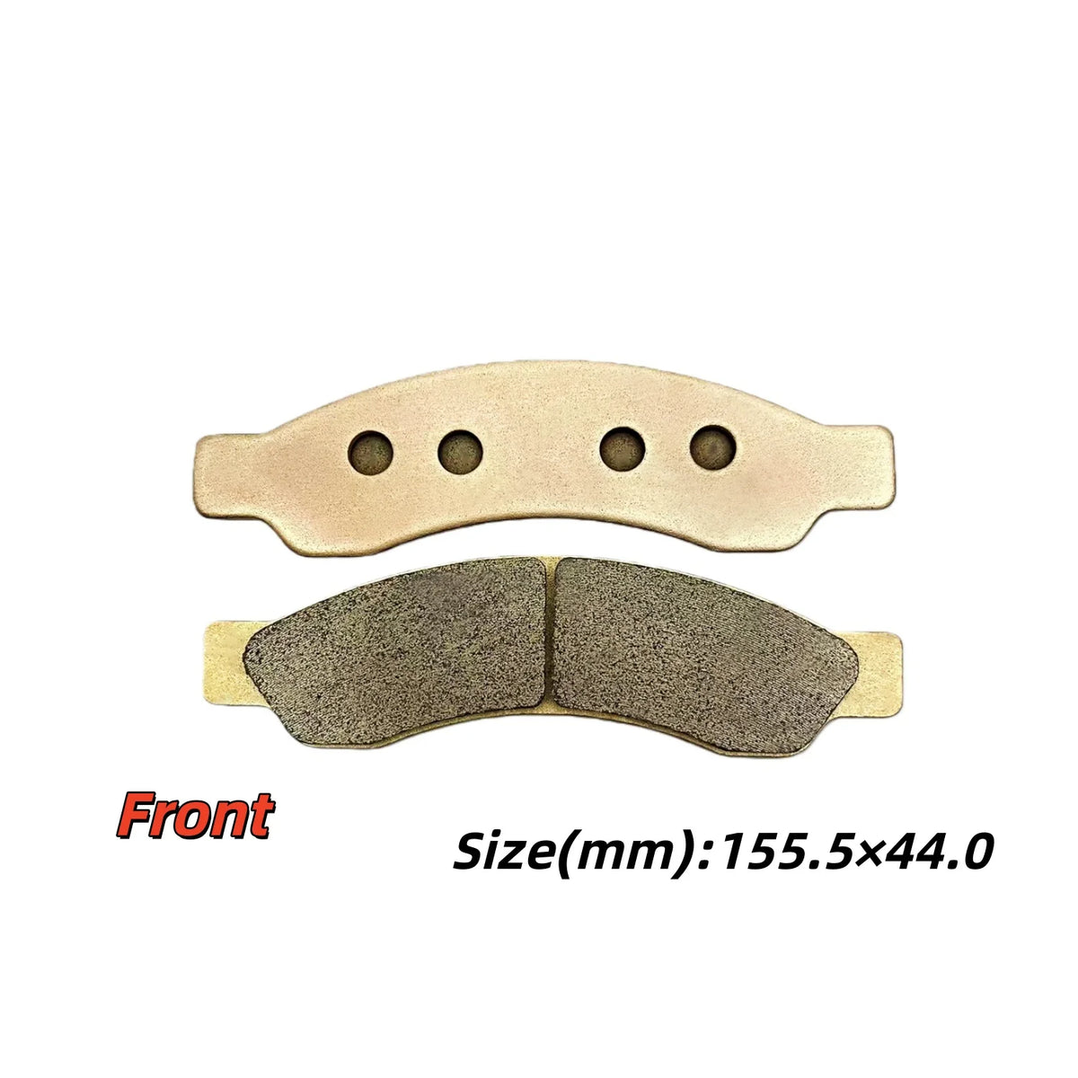 Sintered Front and Rear Brake Pads (8-Piece) for Can-Am Maverick R (2024–2025)