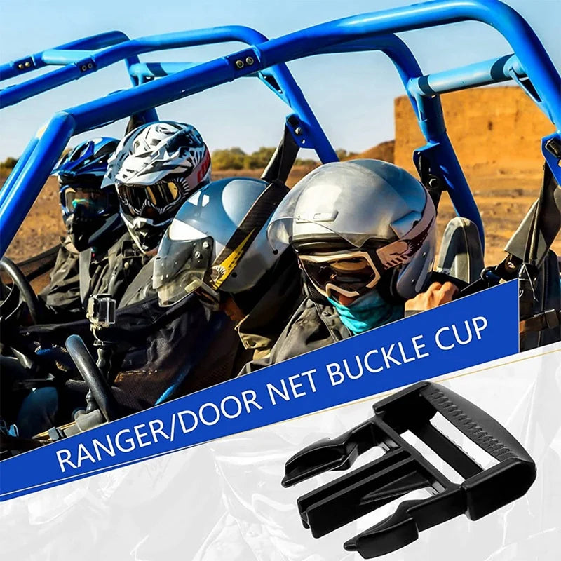 Side Door Net Buckle Clips (4-Pack) for Polaris Ranger 570, Ranger XP 900 & Ranger XP 1000